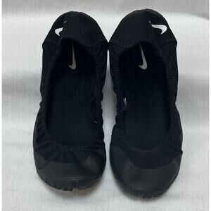 Nike Studio Pack Yoga Ballet Dance Flats Women's 9.5 Black Stretchy 555173-001